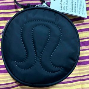 NWT lululemon logo coin purse